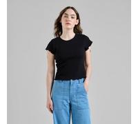 DEDICATED - Women's Rib Top Ven - T-Shirt, Gr. M, schwarz (Black)