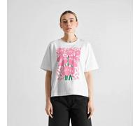 DEDICATED Vadstena T-Shirt Magical Flowers Weiß M