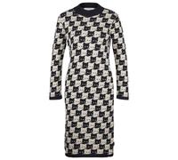 DEDICATED - Women's Dress Lo Pepita Cats - Kleid, Gr. L, grau (OatWhite)