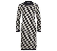 DEDICATED - Women's Dress Lo Pepita Cats - Kleid, Gr. M, grau (OatWhite)