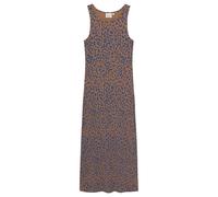 DEDICATED - Women's Rib Dress Motala - Kleid, Gr. M, braun (LeopardLightBrown)