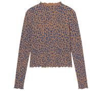 DEDICATED - Women's Rib Top Ryd - Longsleeve, Gr. S, braun (LeopardLightBrown)