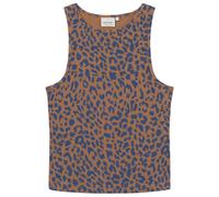DEDICATED - Women's Rib Top Valdermarsvik - Top, Gr. S, braun (LeopardLightBrown)