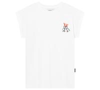 DEDICATED - Women's T-Shirt Visby - T-Shirt, Gr. XS, weiß (HeartCheers)
