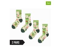 Dedoles 2er-Set: Socken in Grün - Größe 31-34 | Kinder Socken Strumpfhosen