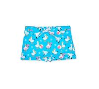 Dedoles Badehose Herren Jungen 100% recyceltes Polyester Badeshorts für Männer lustige Designs Kokosnuss Zitronen Surf Schwimmer Swim Trunks, Farbe: Blau, Motiv: Möwe im Urlaub, Gr. 3-4 Jahre