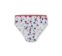 Dedoles Slip Damen & Mädchen Panties Unterwäsche Baumwolle viele lustige Designs Blumen Apfel Avocado Einhorn Party Meerjungfrau, Farbe: Mehrfarbig, Motiv: Marienkäfer und Punkte, Gr. 4-6 Jahre
