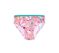 Dedoles Slip Damen & Mädchen Panties Unterwäsche Baumwolle viele lustige Designs Blumen Apfel Avocado Einhorn Party Meerjungfrau, Farbe: Rosa, Motiv: Süße Schmetterlinge (Mädchen), Gr. 9-10 Jahre