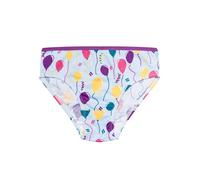 Dedoles Slip Damen & Mädchen Panties Unterwäsche Baumwolle viele lustige Designs Blumen Apfel Avocado Einhorn Party Meerjungfrau, Farbe Mehrfarbig, Motiv Party Mädchen, Gr. 9-10 Jahre