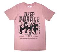Deep Purple 1972 Concert Stone Wash T Shirt XXL
