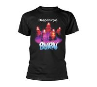 Deep Purple Burn offiziell Männer T-Shirt Herren (XX-Large)