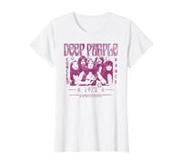 Deep Purple Concert Dance T-Shirt, Damen, Weiß, L