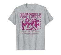 Deep Purple Concert Dance T-Shirt, Herren, Grau Meliert, 5XL