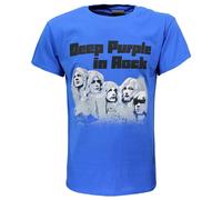 Deep Purple In Rock T-Shirt - Offizielles Merchandise S Blau