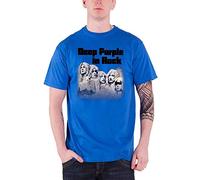 Deep Purple Plastichead Rock T-Shirt für Herren, T-Shirt, Rock, Schwarz, Rock M