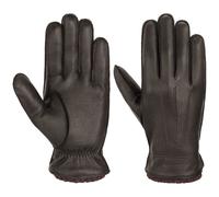 Deer Cashmere Lederhandschuhe by Stetson dunkelbraun 9 1/2 HS