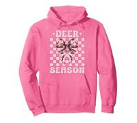 Deer Season Hirsch Jagd Hirsch Jäger Mädchen Mama Kokette Bogen Pullover Hoodie