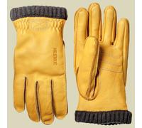 Hestra Handschuhe Deerskin Prima Ribbed, gelb, Gr. 7