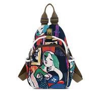 DEEVORCA Damen Rucksack Modern - Wasserdichtes Oxford-Gewebe, Anti-Diebstahl-Design, Viele Fächer, Verstellbare Schultergurte - Ideal Für Dates, Reisen & Pendeln (Himmelblau)