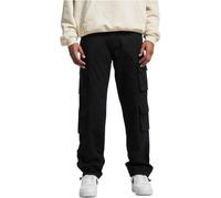 Cargohose DEF "DEF Herren DEF Cargopant", Herren, Gr. 30, Normalgrößen, schwarz, 97% Baumwolle, 3% Elasthan, unifarben, normal, Hosen Cargohose (55653606-30) schwarz