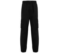Cargohose DEF "DEF DEF Jumpa Cargopants", Herren, Gr. L, US-Größen, schwarz, 100% Polyester, unifarben, normal, Hosen (76607667-L) schwarz