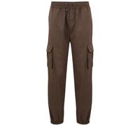 Cargohose DEF "DEF DEF Jumpa Cargopants", Herren, Gr. S, US-Größen, braun, 100% Polyester, unifarben, normal, Hosen Cargohose (66724657-S)
