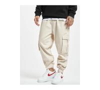Cargohose DEF "DEF Herren Cargopants Flo", Herren, Gr. S, US-Größen, beige, 63% Baumwolle, 37% Polyamid, unifarben, relaxed fit, Hosen Cargohose (19397056-S) beige
