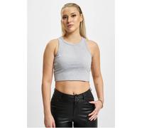 DEF Damen Inga Ribbed Tanktop Grey-L