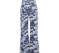 DEF Damen Jeanshose Straight Fit Jeans DFLJS197 Blue Camo-L