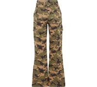 DEF Damen Jeanshose Straight Fit Jeans DFLJS197 Green Camo-L