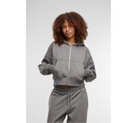 DEF Damen Zip Hoodie DFLZH040 Steel Grey-XL