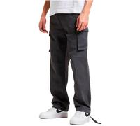 Cargohose DEF "DEF DEF Empire Cargopants", Herren, Gr. XL, US-Größen, grau (anthrazit), 100% Baumwolle, unifarben, normal, Hosen (56200353-XL) anthrazit