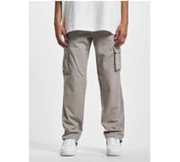 Cargohose DEF "DEF Herren DEF Cargopant", Herren, Gr. 33, Normalgrößen, grau, 97% Baumwolle, 3% Elasthan, unifarben, normal, Hosen Cargohose (32711040-33) grau