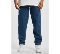 DEF Hose Tapered Loose Fit Midblue Washed-33