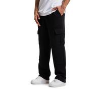 DEF Hosen Herren Jogginghosen Schwarz XL