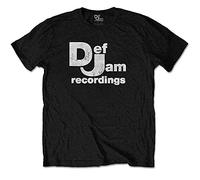 Def Jam Recordings Classic Logo Black offiziell Männer T-Shirt Herren (XX-Large)