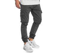 DEF Jeans Litra Anti-Fit Herren 100% Baumwolle Grau Größe 36