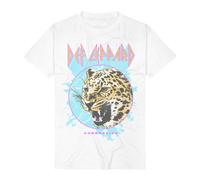 Def Leppard Adrenalize Leopard T-Shirt weiß in M
