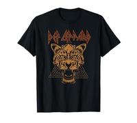 Def Leppard Tiger Heavy Metal Band by Rock Off T-Shirt