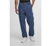 Bequeme Jeans DEF "DEF DEF Loose Fit Jeans", Herren, Gr. 36, Normalgrößen, midblau, 100% Baumwolle, unifarben, Jeans (69400966-36) midblau