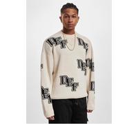 DEF Pullover Knit Crewneck DFCN146 Black-2XL