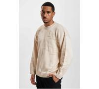 DEF Pullover Knit Crewneck DFCN146 Sand-XL