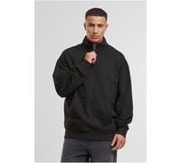 DEF Pullover Zipper Crewneck DFCN147 Jet Black Washed-S