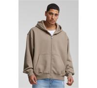 DEF Zip Hoody DFZH042 Brown Washed01-XL