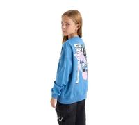 DeFacto Girl Regular Fit Langarm Gestricktes Kapuzen-Sweatshirt für Mädchen Blue 11/12