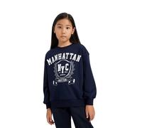 DeFacto Girl Regular Fit Langarm Gestricktes Kapuzen-Sweatshirt für Mädchen Navy 9/10