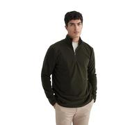 DeFacto Herren Pullover - Troyer mit Half Zip und Reißverschluss für Herren - Stilvolle Strickjacken und Pullover
