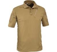 Defcon 5 Poloshirt T Shirt mit Kragen D5-Advanced Polo Shirt Coyote Tan XS