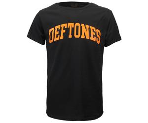 Deftones College-T-Shirt S Schwarz