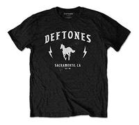 Deftones Electric Pony offiziell Männer T-Shirt Herren (Large)